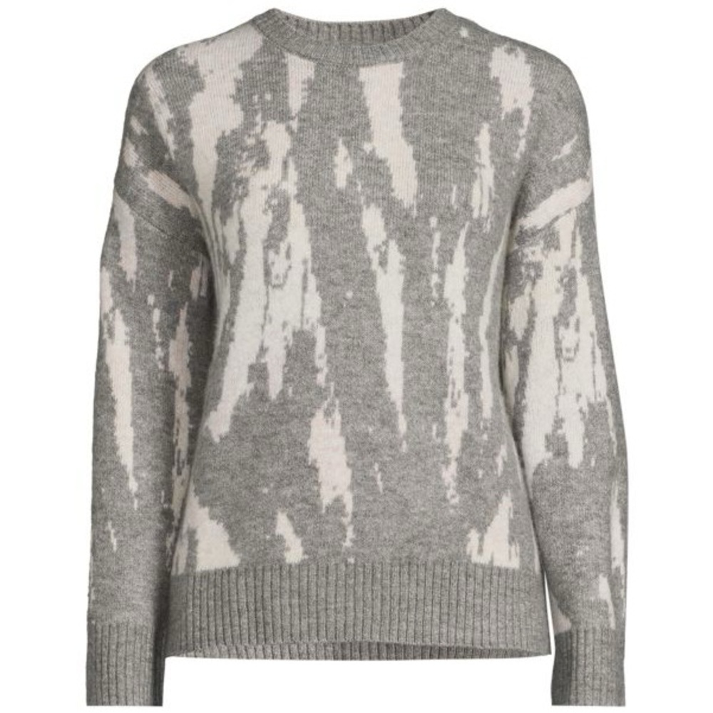 Rails Virgo Grey Tie Dye Wool-blend Sweater